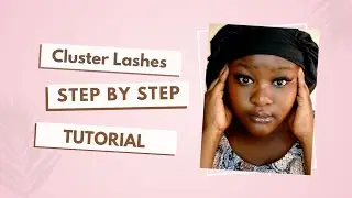 HOW TO DO CLUSTER LASHES AT HOME 🌸| STEP BY STEP TUTORIAL #clusterlashes #tutorial 