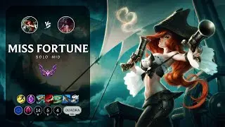 Miss Fortune Mid vs Akali - EUW Master Patch 13.11