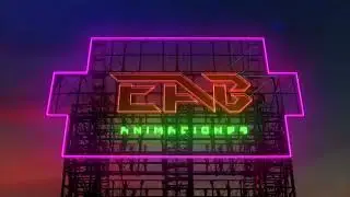Logo animation Cinematic-NEON SIGN