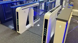 Running light LED Speed gate turnstile, Optical turnstile, Speed gate turnstile for sale