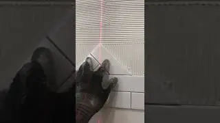 How to start a herringbone tile installation?
