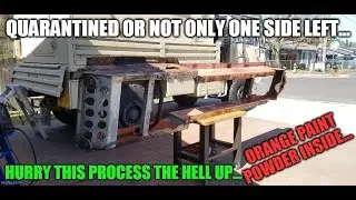 Rusty the Spryte build part 40 (final grind and weld on body frame part 3)