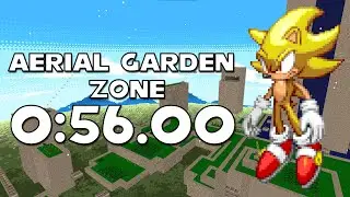 [TAS] SRB2 - Aerial Garden Zone w/ Adventure Super Sonic - 0:56.00