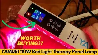 YAMURI 110W Red Light Therapy Review &ndash; Boost Skin Glow, Pain Relief & Recovery at Home