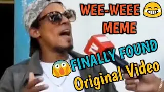 Wee Meme Original Video  Weee meme original sound| me voy a matar Wii  Weee meme compilation #shorts