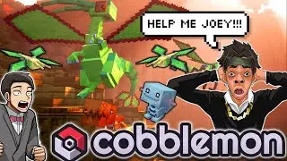 Playing Cobblemon with @pokeaimMD and @LordRabia HELP US BUILD THE DRACO x AGENCY UTOPIA 🤣 !server