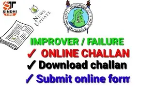 How to download improver and failure online challan.