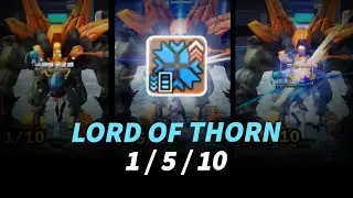 PSO2 - Phantom Skill : Lord of Thorn Comparison