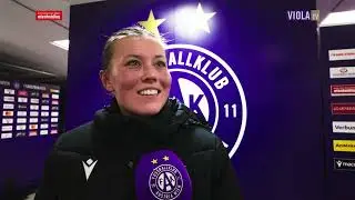 Dominique Bruinenberg zum 2:0 gegen Bergheim (12/2024) #faklive #Veilchen #violatv