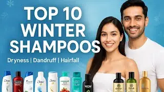 Top 10 Shampoos for Winter Hair Care | Best Anti-Dandruff & Dryness Control |हिंदी #WINTER#SHAMPOO 