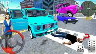 Offroad G Class #17 Dangerous Ride! Blue SUV Game! Android gameplay