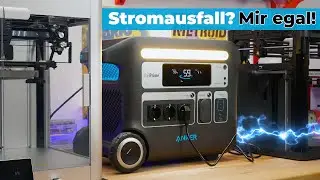 Anker PowerHouse 767 | Stromausfall Vorsorge & Strom &uuml;berall! (GaN, 2300W)