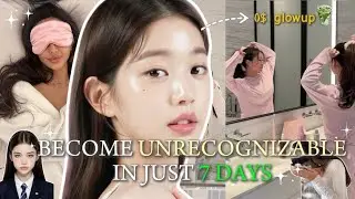 Became UNRECOGNIZABLE in 7 Days ($0 Glow-Up) 💖