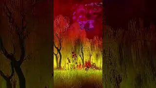 3D CGI Nature Loop | Relaxing Animated Forest Scene in Blender