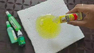 Homemade slime Thermocol slime challenge 😃/craft tamil