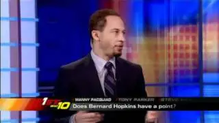 Bernard Hopkins Says Manny Pacquiao is Scared Of Black Fighters!