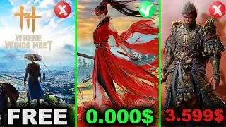 THIS GAME CHALLENGES/ WHERE WINDS MEET AND WUKONG! NARAKA ?