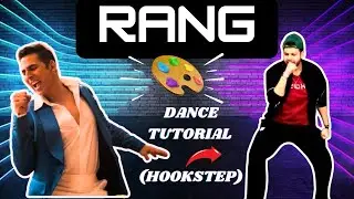Rang 🌈 Hookstep Tutorial (SkyForce)Akshay Kumar|Veer P#nitinsworld #nitinbassi #dance #hookstep