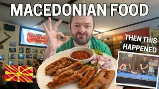 Кухня Северной Македонии 🇲🇰 | Cevapi, местное вино и неожиданная история о баре