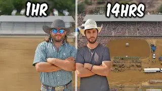 We Built a Backyard Rodeo In 14 Hours!