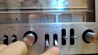 Technics (by Panasonic) SA-400 Receiver Demonstration
