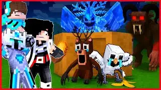 100 HARI ADOPSI ANAK BURUNG OWL DAN BABY DEER DI MINECRAFT ! KELUARGANYA MENINGGAL
