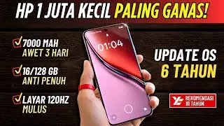 5 Rekomendasi HP 1 JUTAAN TERBAIK [1 - 1,5 JUTA] Januari 2026