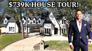 $739K Luxury Home Tour | 5 Bed + Guest Suite | Houston, TX