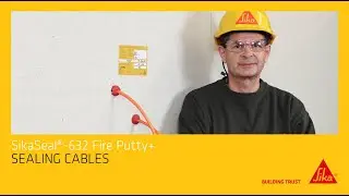 Fire resistant SikaSeal&reg;-632 Fire Putty+