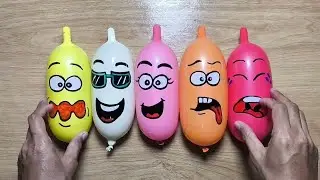 Making Slime with Funny Balloons - Satisfying Slime video - Questory Live 637