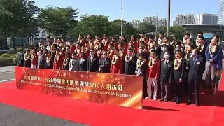 LIVE: Team China Olympic Heros🏆 Visit #HongKong