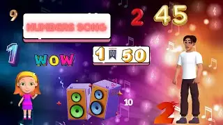 Engaging Nursery Kids: Get Grooving with Number Song 1-50- Energetic Dance Along, Number Song