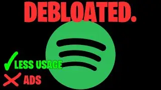 How to DEBLOAT and MOD Spotify!