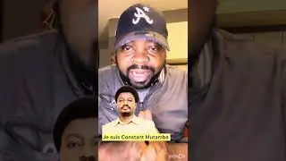 J&rsquo;apporte tout mon soutien &agrave; Constant Mutamba dans son combat pour un Congo libre et juste