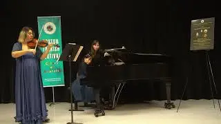 Julide Yalcin Violin; Bahar Soyoz Piano | BEETHOVEN Kreutzer Sonata in A Major op. 47