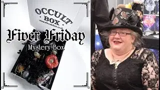 Occult Box - Fiver Friday Mystery Box - 01 - March 2022 Unboxing - Gothic Witch Goth Alternative Alt