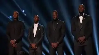 ESPYS 2016 - LeBron James, Carmelo, CP3 and Wade's Powerful Message