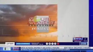Wednesday night weathercast