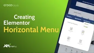 Как создать горизонтальное меню в Elementor | плагин JetMenu
