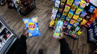 pov: gas station run at 2am