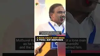 DMK MP A Raja calls Amit Shah a 'fool', BJP's Narayanan Thirupathy rects saying A Raja is an 'idiot'