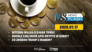 BITCOIN: WALKA O $100 TRWA! CO ZROBI TRUMP Z IRANEM? GOOGLE ZABLOKUJE APKI CRYPTO?