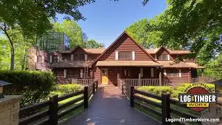 Log and Timber Worx Log Home Restoration and Preservation at Lake Anna