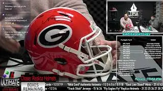 Nick Chubb Georgia Bulldog Replica Helmet - 1/8/2023 4 P.M. Live Breaks