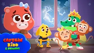 The Very Rainy Day | Captain Kidd and Friends | Kiddopia | Kids Cartoon Learning Videos Toddlers