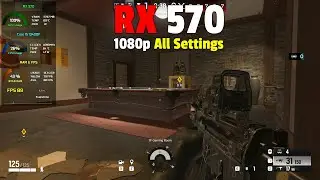 Rainbow Six Siege X : RX 570 - Tested at 1080p, All Settings