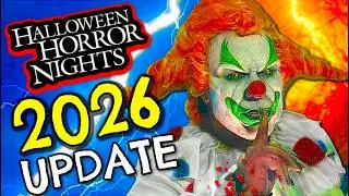 Halloween Horror Nights 2026 MASSIVE ANNOUNCEMENT Update | HHN 35