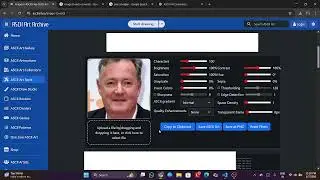 ASCII Art Transformation of Piers Morgan | Unique Visual