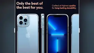 Caseology Skyfall Clear Case (Royal Clear) for iPhone 13 Pro Max 🔥