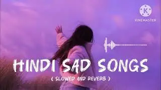 Hindi sad songs slowed Reverb Lofi song New Hindi Bollywood music 